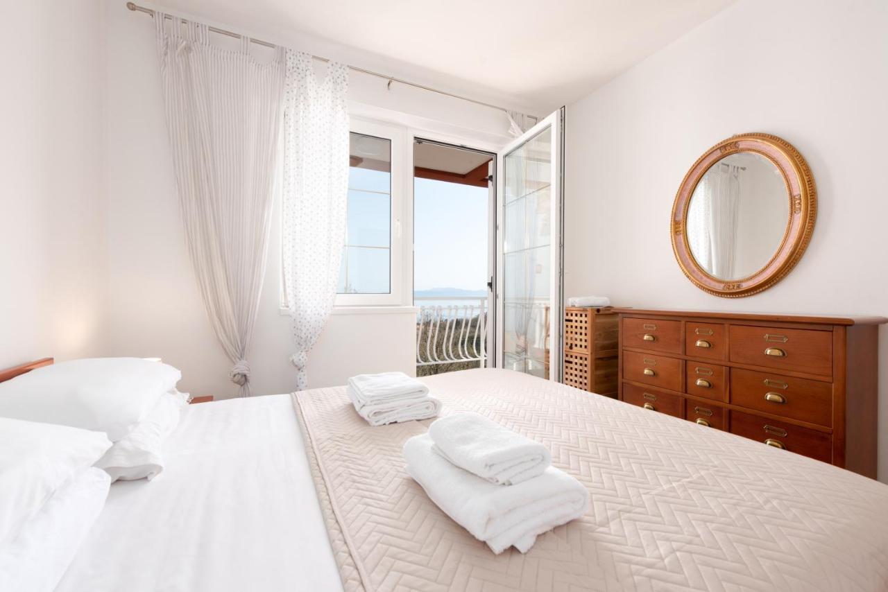 Cozy Apartment Bosnjak Near Opatija, With Sea View Terrace, Air Condition, Free Private Parking Ičići Exterior foto