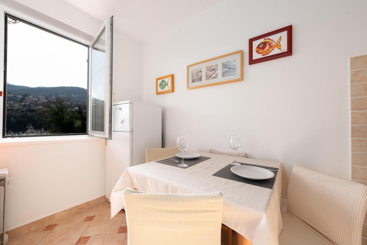 Cozy Apartment Bosnjak Near Opatija, With Sea View Terrace, Air Condition, Free Private Parking Ičići Exterior foto