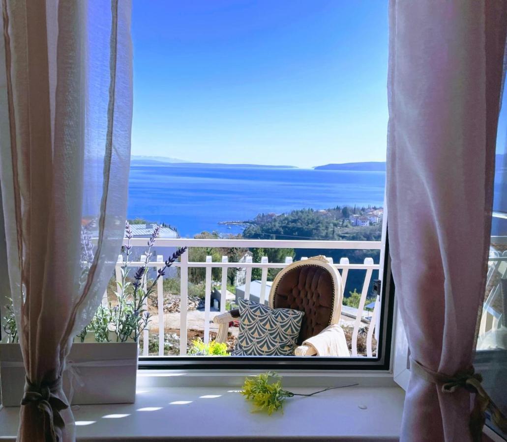 Cozy Apartment Bosnjak Near Opatija, With Sea View Terrace, Air Condition, Free Private Parking Ičići Exterior foto