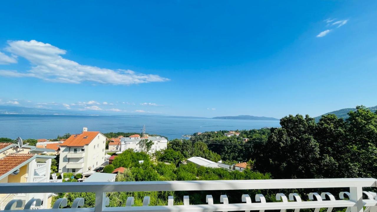 Cozy Apartment Bosnjak Near Opatija, With Sea View Terrace, Air Condition, Free Private Parking Ičići Exterior foto